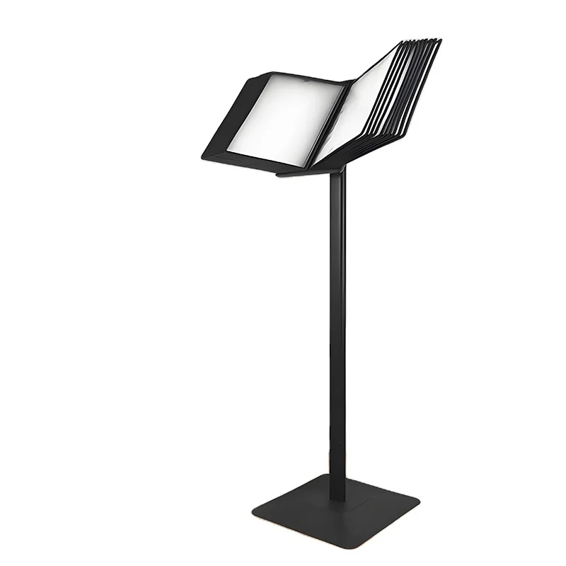 

10 Pockets Display Rack for Magazine Literature