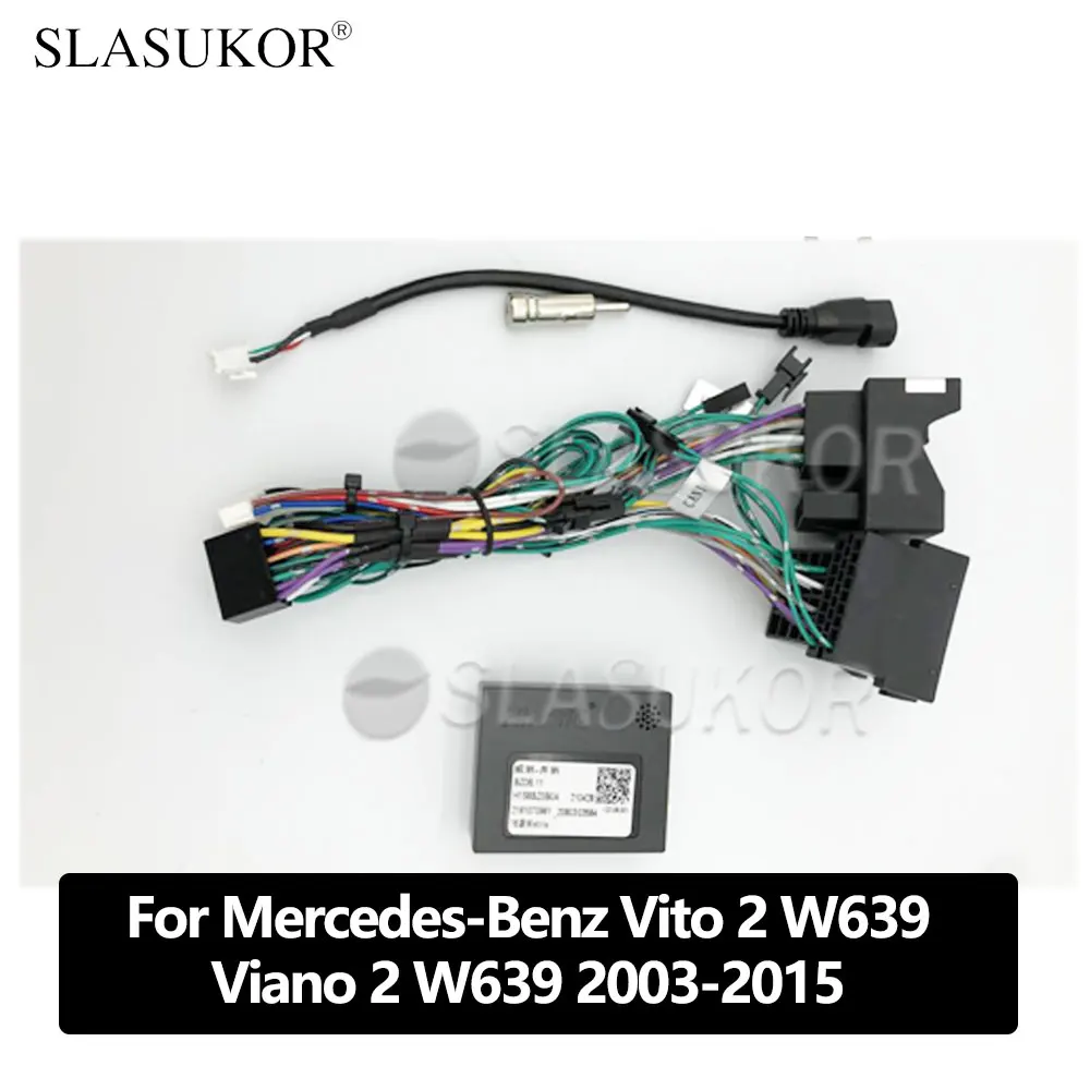 

Car Radio Cable with CAN Bus Box Canbus For Mercedes-Benz Vito 2 W639 Mercedes-Benz Viano 2 W639 2003-2015