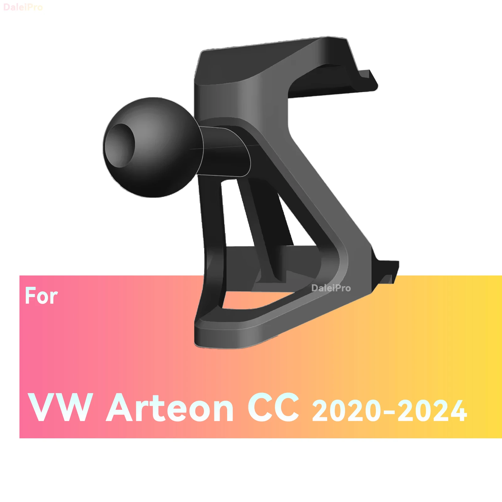 Maßgefertigte Magnetische Handyhalterung mit Luftstromkühlung für VW Arteon CC 2020 2021-2024, 360° Drehbar ° Schwenkbare Telefonhalterungsbasis – Detail 2