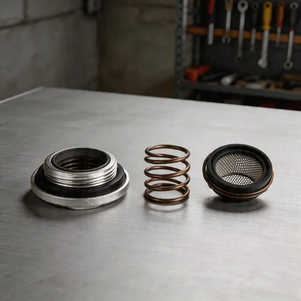 Aluminum Drain Filter Kit 5 Pieces for GY6 Motorcycles For 125cc 1For 139QMB 157QMJ Oil Filter with O Rings Springs