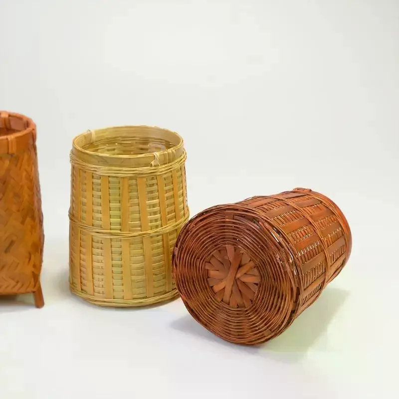 Rattan Pen Holder Pen Holder For Desk Waterproof And Sturdy Pen Holder School Office Supplies Stationery Desk Organizer