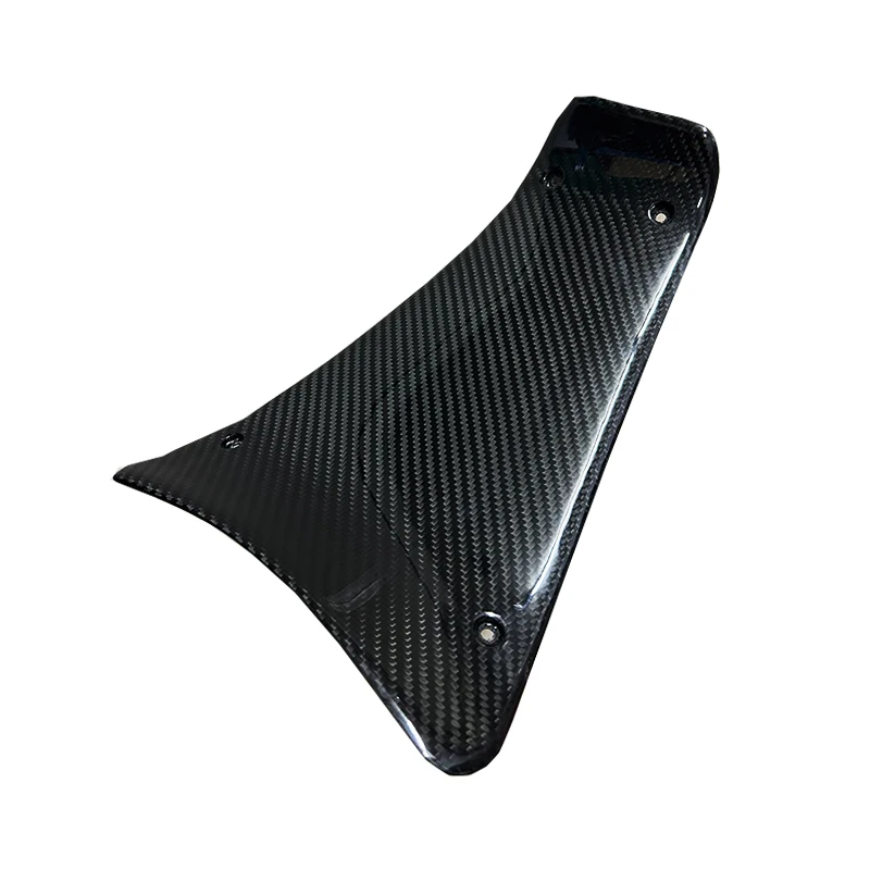 100% Pure Carbon Fiber Middle Foot Peg Cover For VESPA GTS300 GTS GTV GTV300 HPE Footboard Footrest Motorcycle Accessories