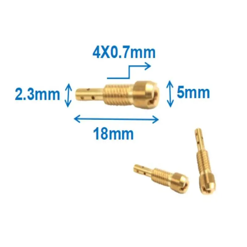 

1PCS Jet For Teikei TK Style Carburetor TT600 XT600 SZR660 Carb Idle Speed Measuring Hole M4X0.7