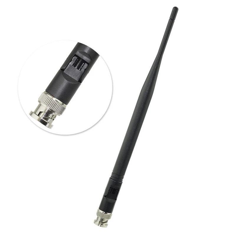 50 قطعة هوائي استقبال الميكروفون اللاسلكي UHF 400 ميجا هرتز-960 ميجا هرتز BNC ذكر المطاط هوائي لراديو لحم الخنزير ونظام الميكروفون اللاسلكي
