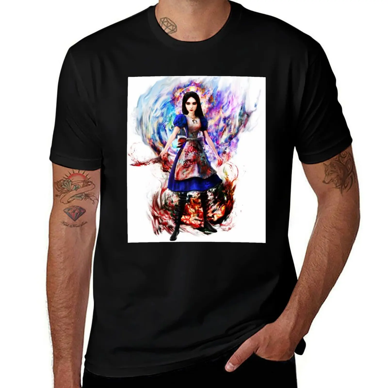 

Alice T-Shirt cotton t shirts high quality man t shirts for men T-Shirt