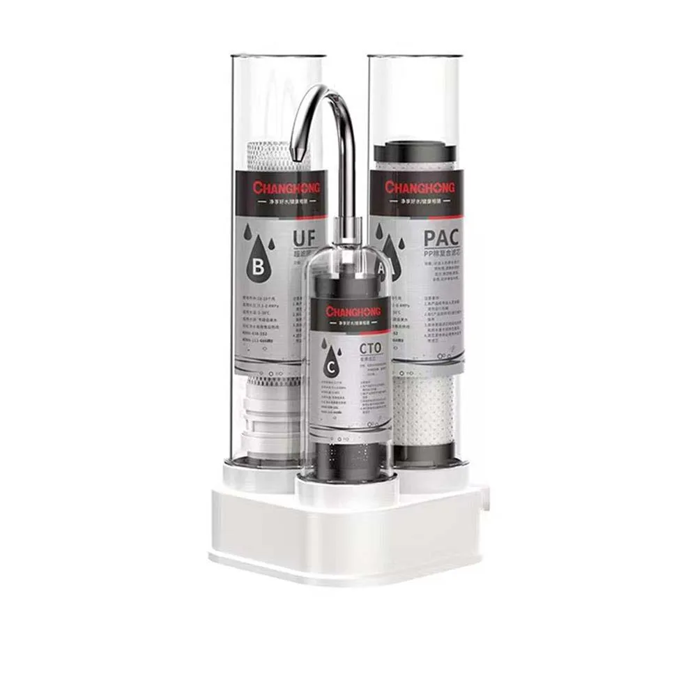 Filtro de agua de cocina de acero inoxidable 304, purificador de agua de ultrafiltración, grifo para beber directo