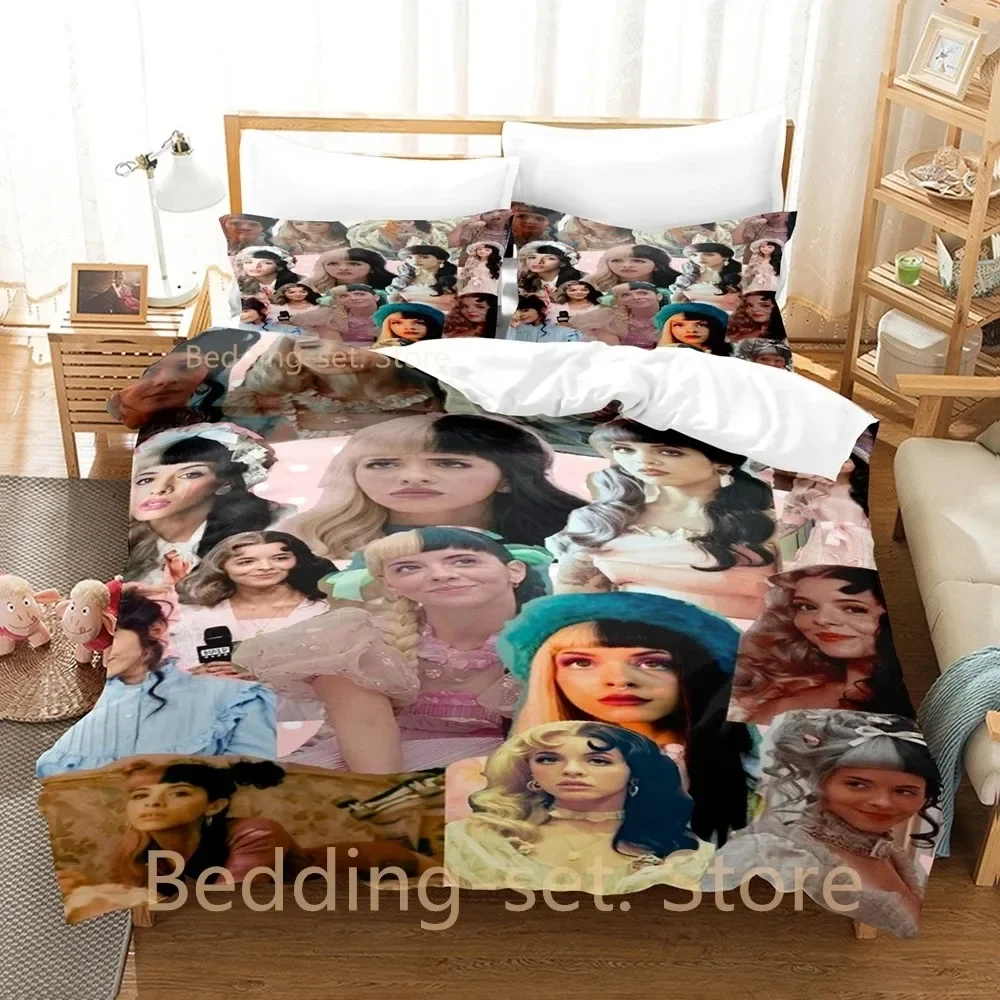 

Melanie Martinez Bedding Set Single Twin Full Queen King Size Bed Set Adult Bedroom Duvetcover Sets Hip Hop Print Bed Sheet Set
