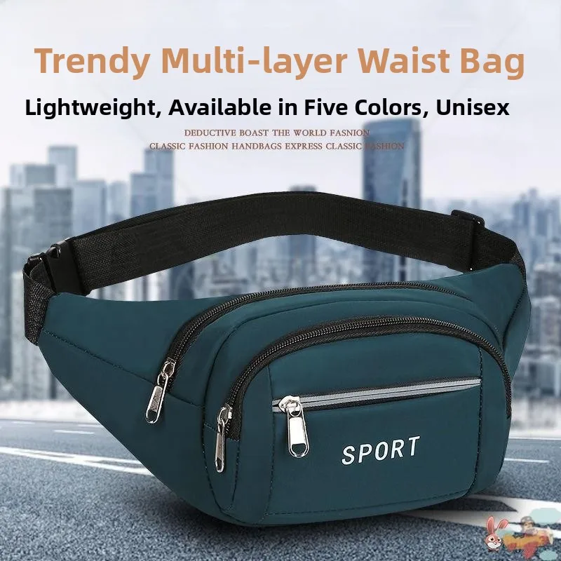 

Unisex Large Capacity Waterproof Multi-Functional Waist Bag for Business And Construction Work Mobile Phone Bag Durable