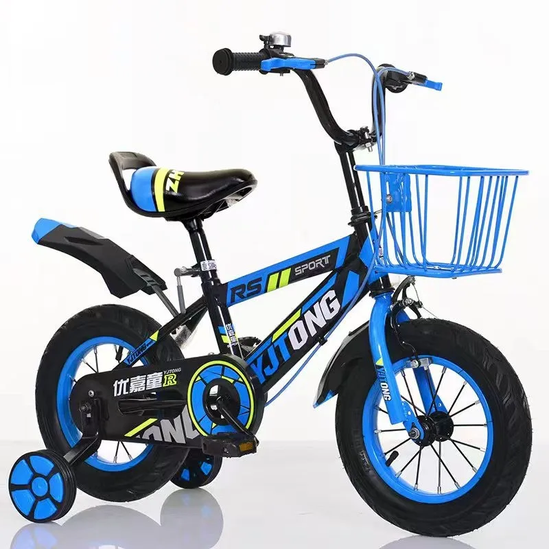 

High Quality Children's Bicycle 12 14 16 18 Inch Children's Bicycle With Basket Suitable For Children Aged 3-13 Years Old
