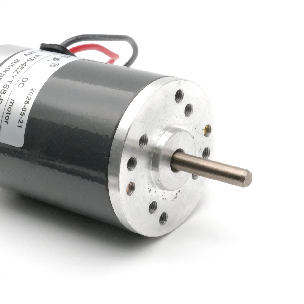 25W Tubular Motor Electric Car Window Vending Machine DC 12V 24V Automation Equipment 16W 5*45MM Shaft High Speed Tool Motor