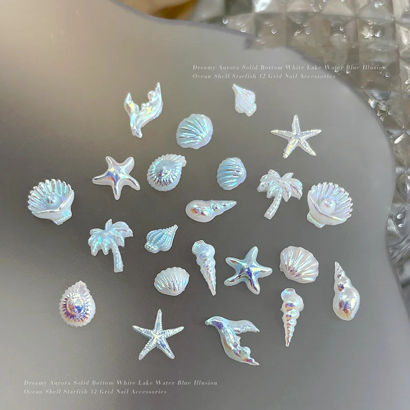 12grid Aurora White Blue Starf - Resin Art Beach 评论和价格