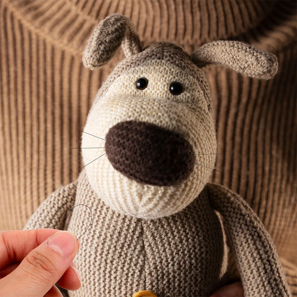 

1Set Realistic Simulation Cat Whiskers for Stuffed Animals DIY Crafting Needle Felting Accessories Animal Whiskers