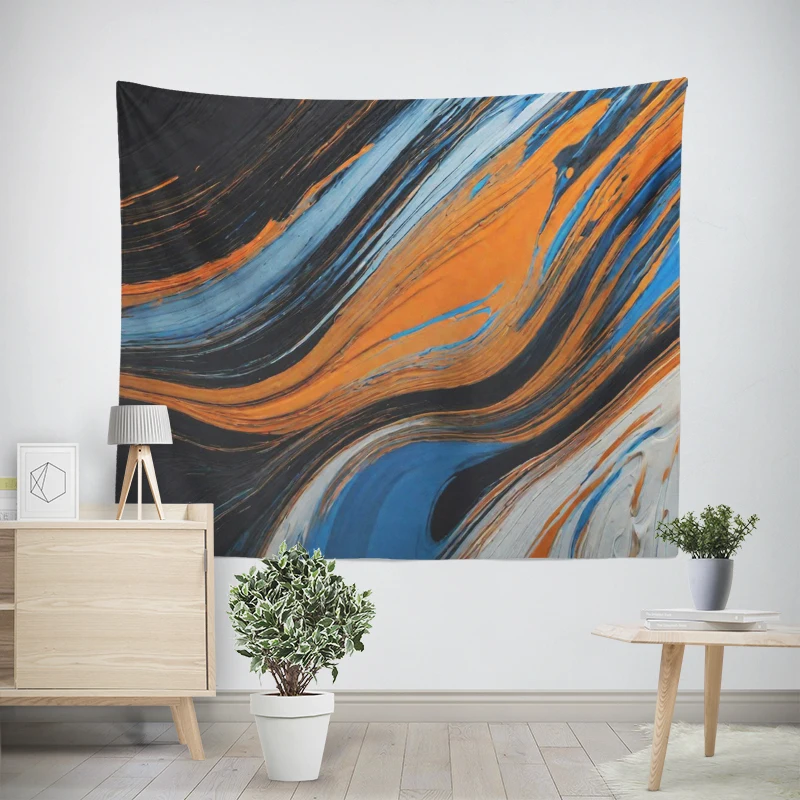 Home decorations modern room decor wall tapestry aesthetic bedroom aesthetic wall art large fabric abstract Nordic simplicity