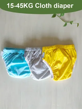 Su geçirmez Yeniden Kullanılabilir Yıkanabilir Bebek Bezi Pantolon Bebek Lazımlık Eğitimi Bez Nappy Külot Bebek Bezi Kapak Wrap Takım Elbise Kız Erkek 15-45 KG