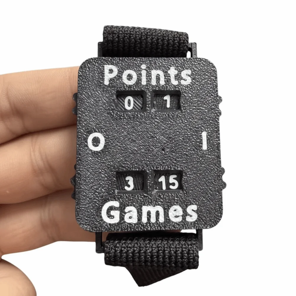 

Adjustable Wrist Score Counter Lightweight Design for Easy Scoring Wristband Counter with Clear Display Wrist Counter
