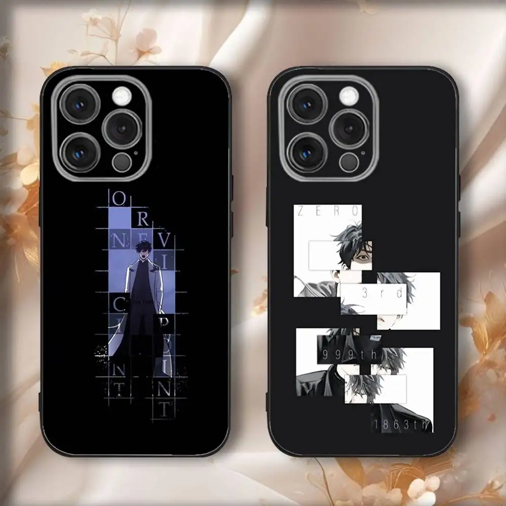 

O-Omniscients Readers V-Viewpoint Phone Case For iPhone16,15,14,13,12,11,Pro,Max,Plus,X,XS,SE4,E,Mini,Soft Black Case
