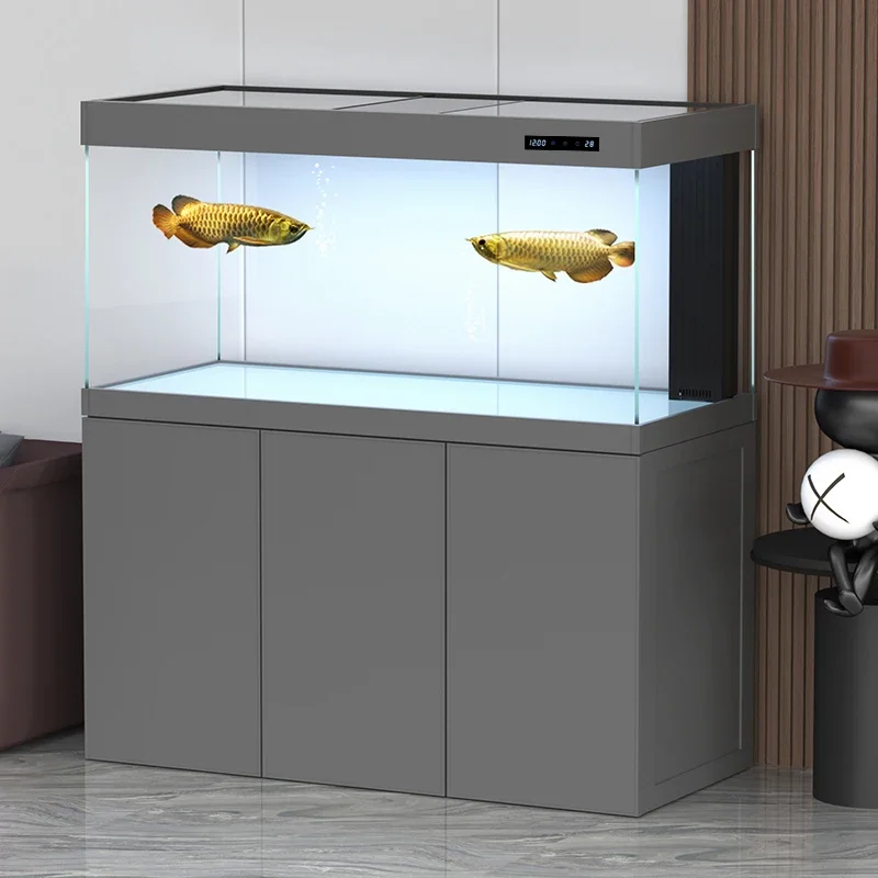 fish tank large living room large household bottom care ultra-white High Quality