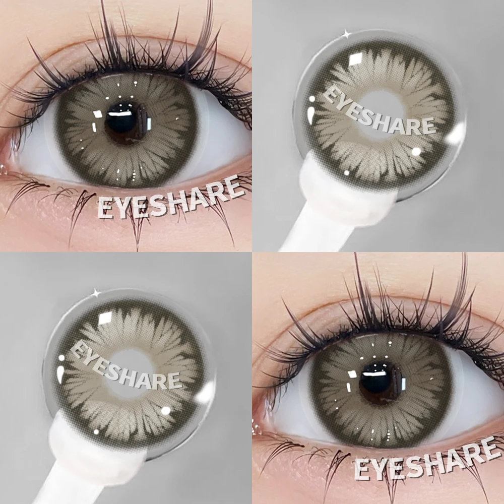 EYESHARE 1 Paar Mode Gekleurde Contactlenzen voor Ogen Paarse Kleur Contactlenzen Rode Lenzen Roze Zachte Lenzen Schoonheid Make-up Jaarlijks
