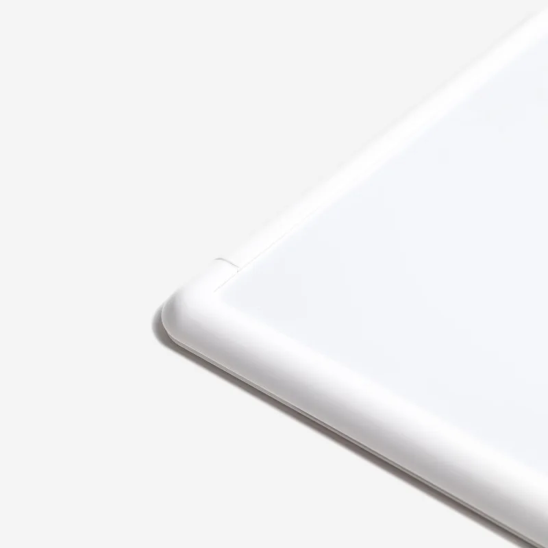 8.5 x 11 Magnetic Dry Erase Whiteboard with Durable White Frame