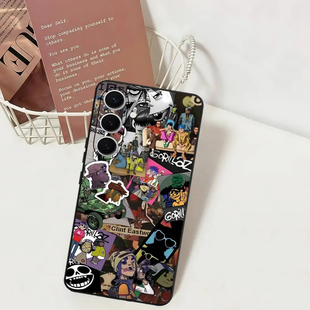 حافظة لهاتف سامسونج S 24 Fe 25 Ultra Plus 20 Lite 21 30 22 23 24 22 Ultra 5G Fundas من Hot Rock Gorillaz