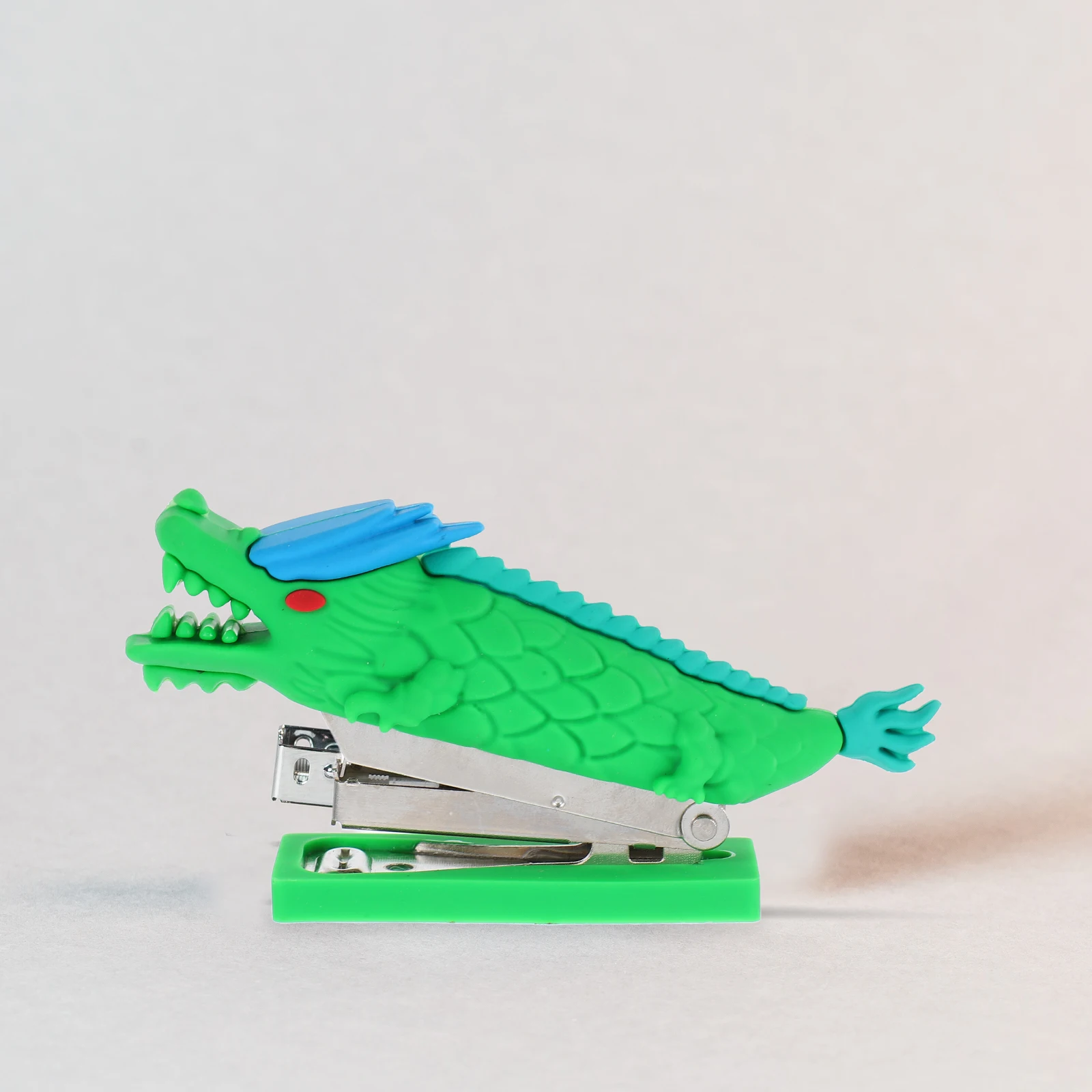 

Stapler Animal Compact Heavy Desk Staplers Cute for Desktop Green Cool Child