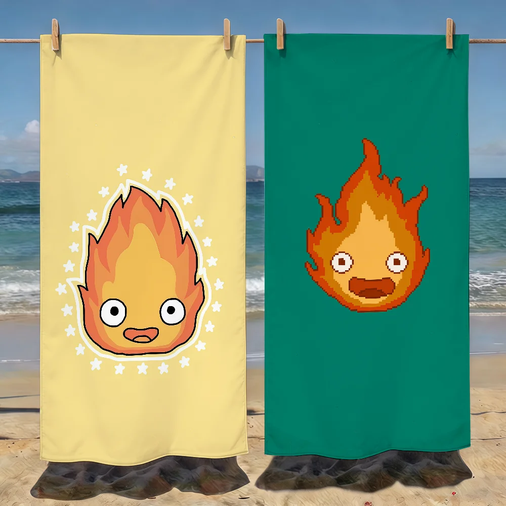 Cute Flame Z-Zings Cartoon Fire Anime Towel Soft Pool Gift For Travel Gym Shower Camping Quick Dry Sports Beach Towels