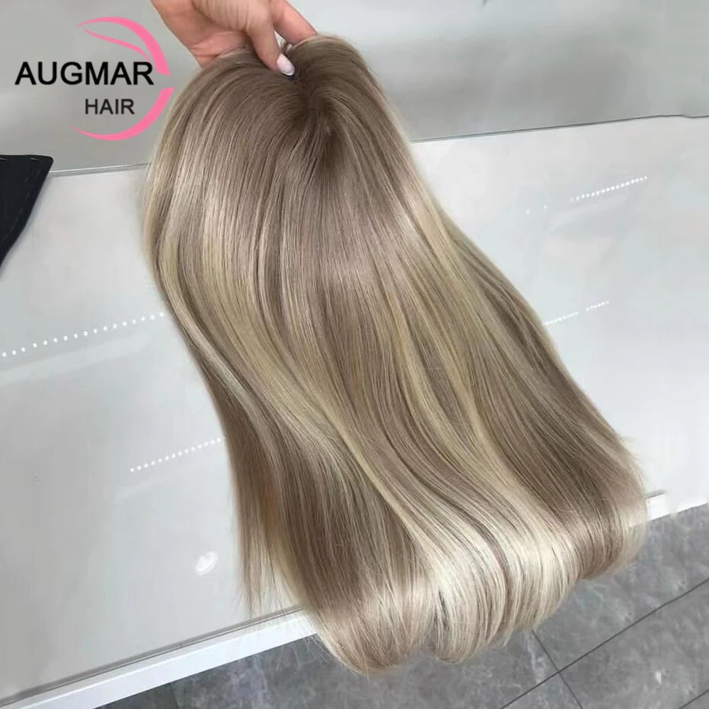 باروكة باروكة شعر طبيعي بني 30 بوصة باروكة شعر ريمي أمامية 360 13x4 13x6 HD Ash أشقر باروكة شعر أمامية مستقيمة للنساء