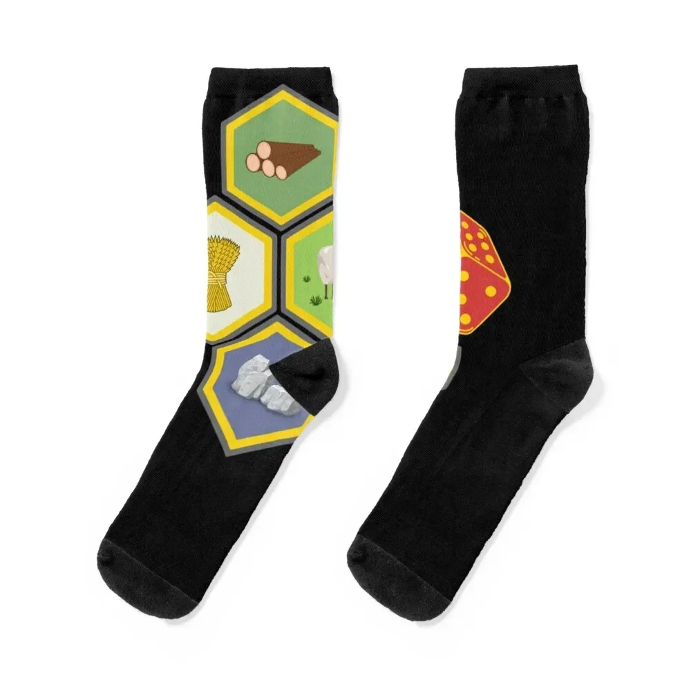 

Roll The Dice Classic Socks cute custom tennis cotton Women Socks Men's
