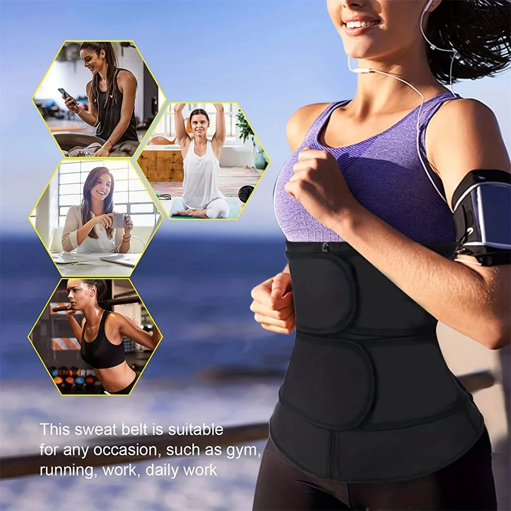 Order A Size Up, Breathable Neoprene Waist Trainer, Trimmer Belt, Body Shapewear For Women