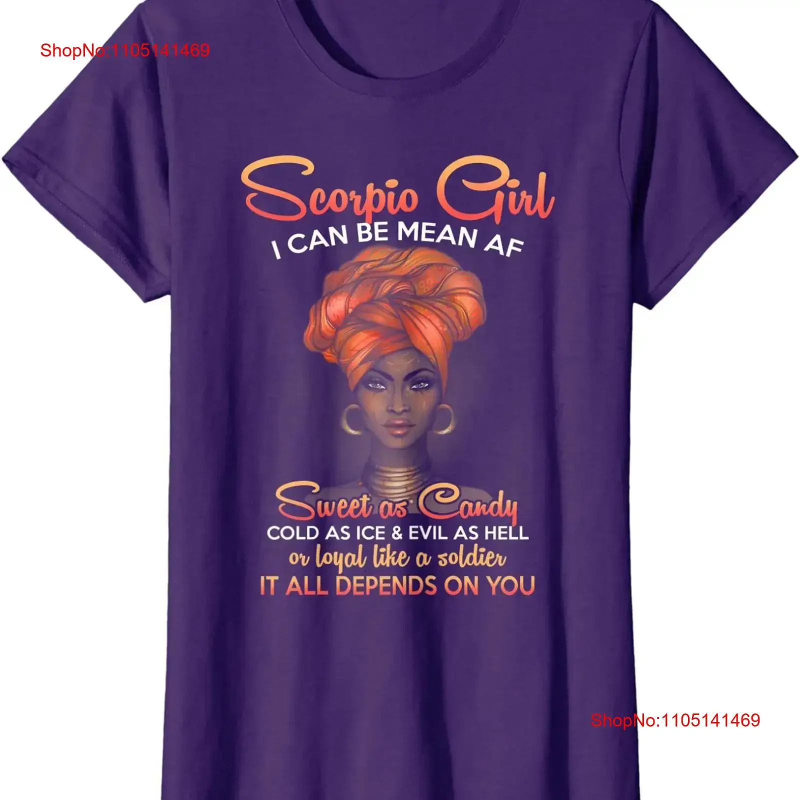 تي شيرت Scorpio Queens Are Born in 23 نوفمبر 21 للسيدات برقبة دائرية تي شيرت عتيق مغسول وجيد التهوية ملابس غير رسمية قليلاً