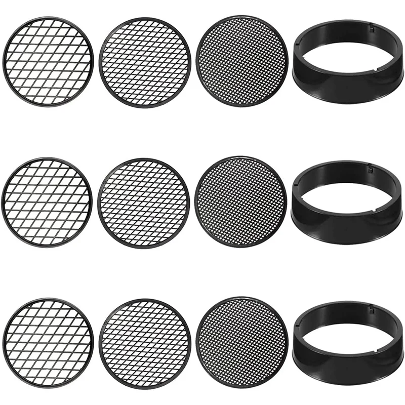 3Pack Sifting Pan Outdoor Gold Panning Soil Sifter Garden Sieve Mesh Garden Mini Sifting Pan Soil Sand Sieve For Outdoor