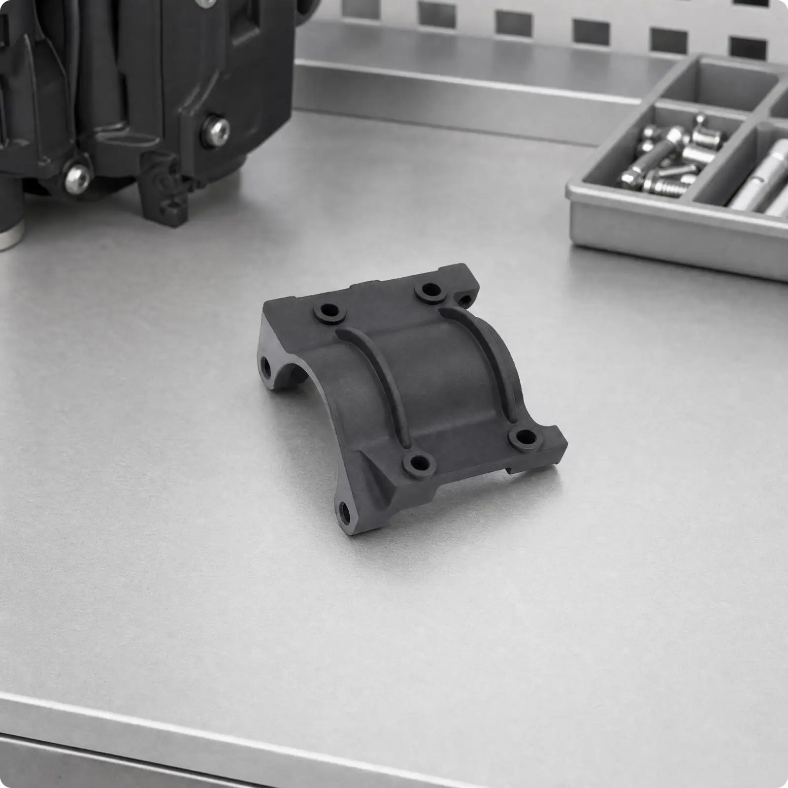 Aluminum Alloy Engine Starter Bracket for Two Stroke Outboard Motor Electric Start Conversion Mount