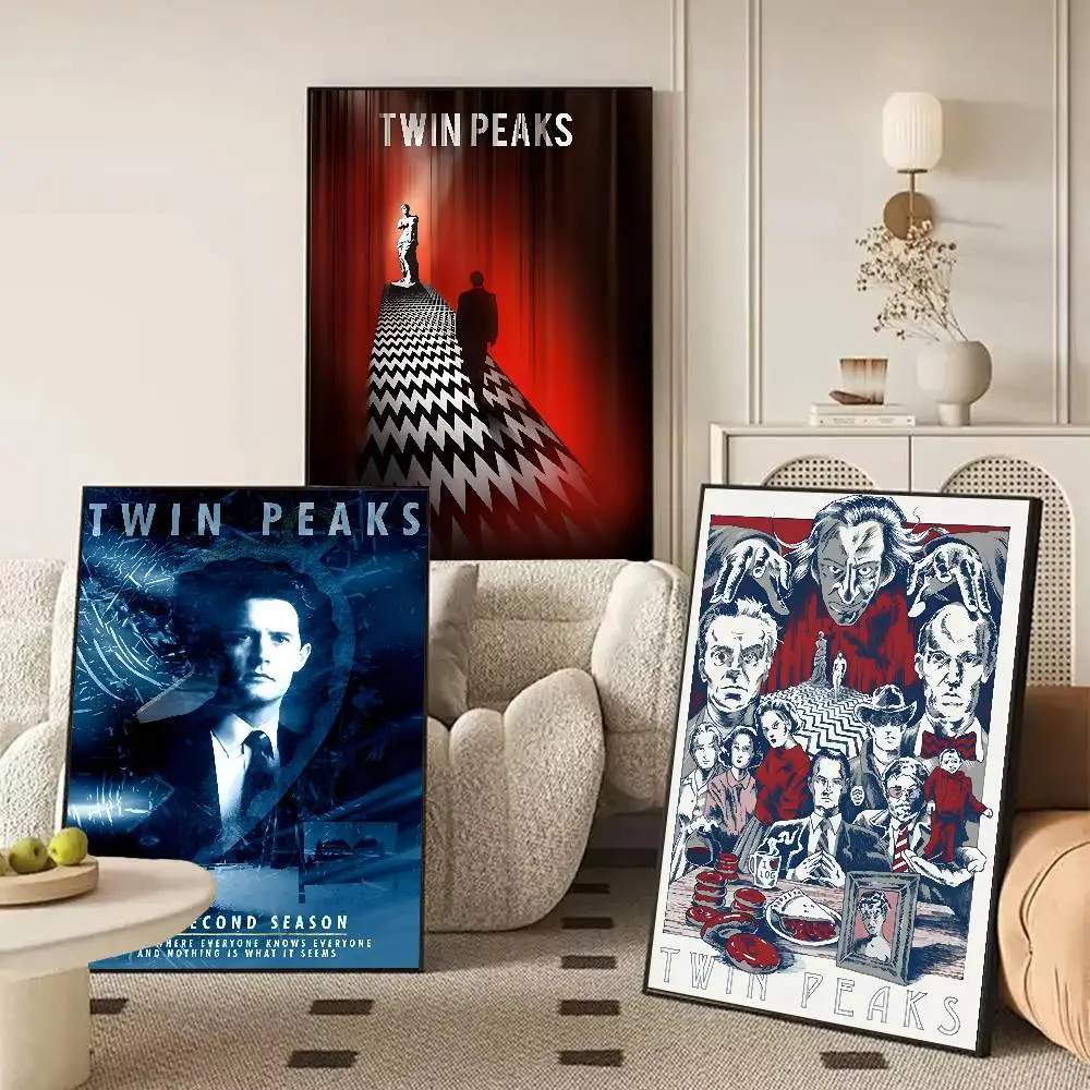 Twin Peaks TV Series Shows Classic Movie Anime   Poster Art With Prints Home bedroom living room decoration gift
