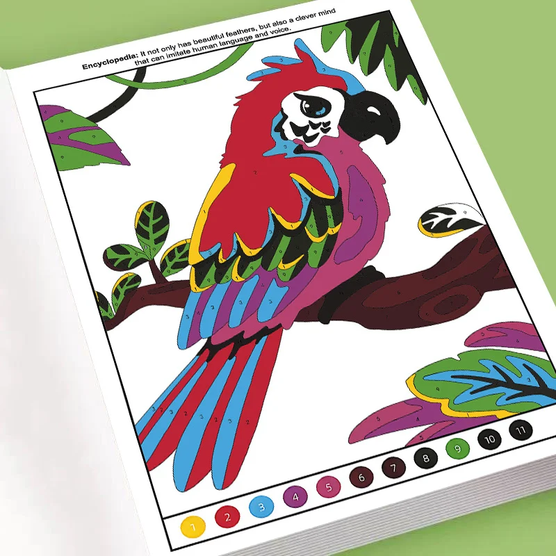 Concentration Training Coloring Book, Geometric Owl Pattern Stress Relief Coloring Pages, Focus & Observation Activity Book