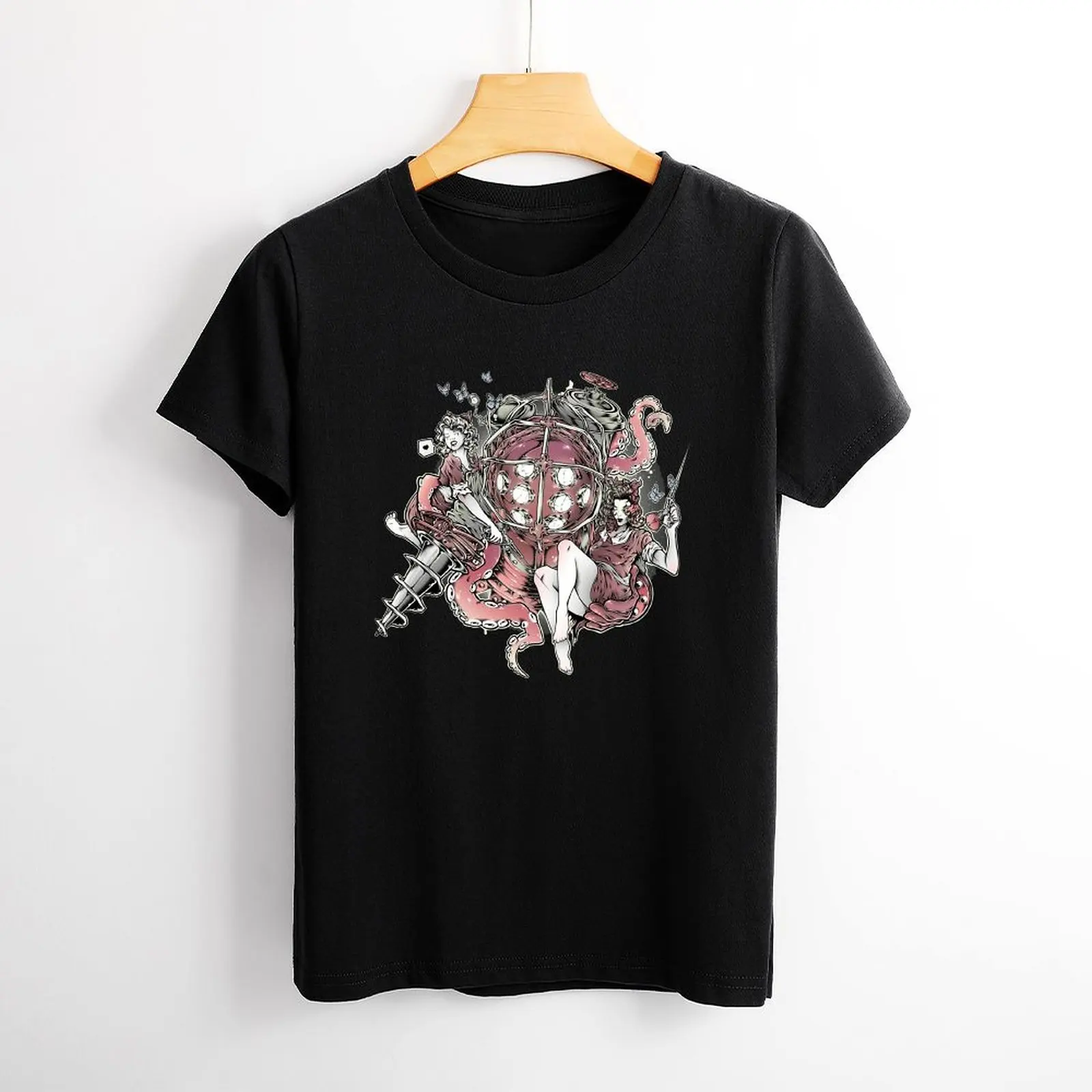 BioGraffiti Essential na sprzedaż T-shirt z okrągłym dekoltem Motion Tshirt Graphic Vintage Cute Leisure