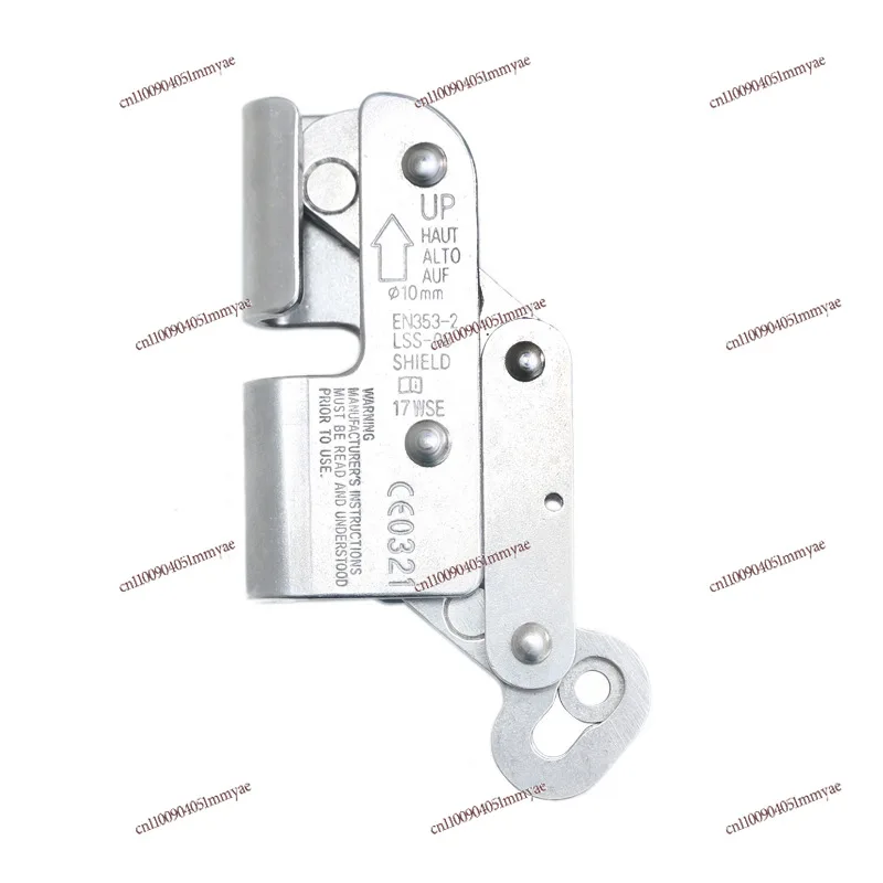 Stainless steel self-lock anti-fall wire rope lock anti-fall device for aerial work