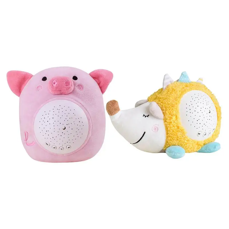 Newborn White Noise Machine Newborn Sleep Soother Animal Music Noise Sound Machine USB Rechargeable Timed Shutdown Sleep Machine