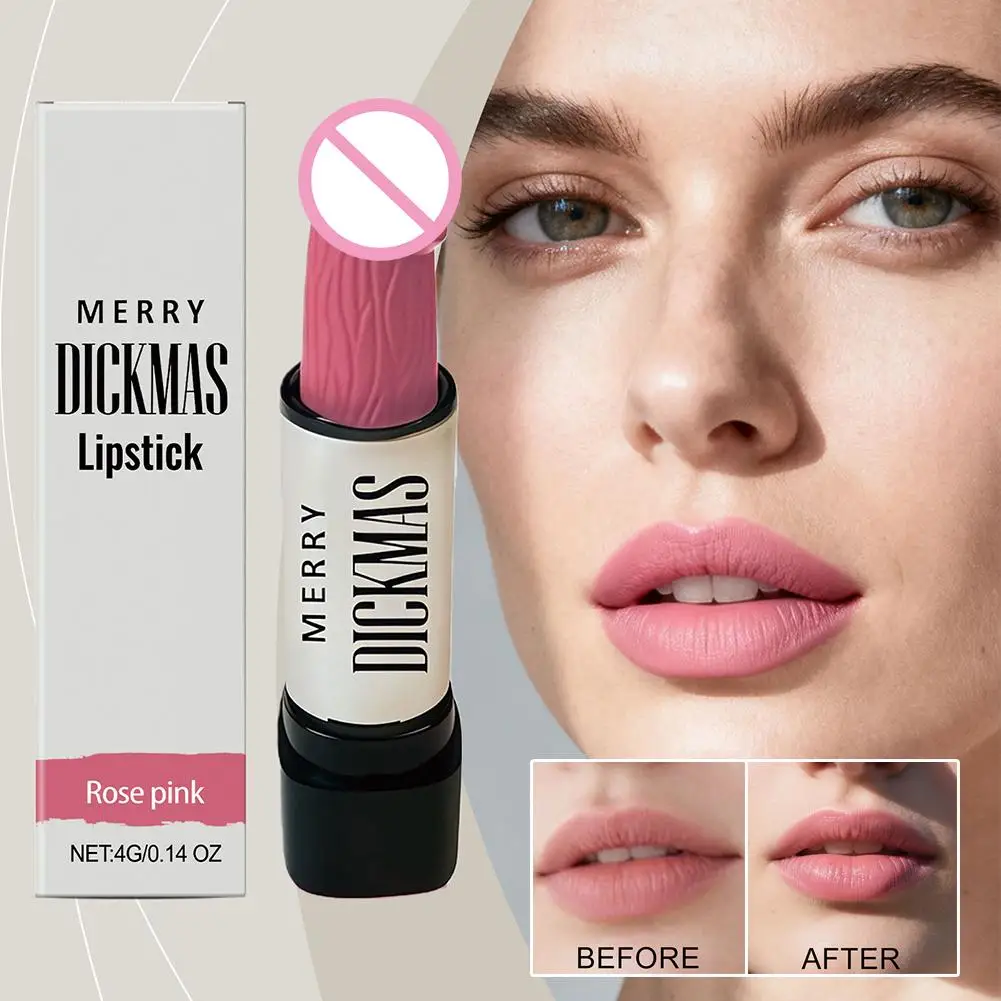 Party Lipstick Waterproof Long-Lasting Moisturizing Gift And Gloss Dark Red, Festival Purple, Bright Brown Lip Rose Pink, O D7Q6