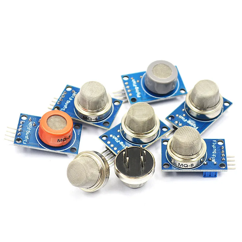 MQ2 MQ3 MQ4 MQ5 MQ-6 MQ-7 MQ-8 MQ-9 MQ-135 Detection Smoke Methane Iiquefied Gas Sensor Module for Arduino Starter DIY Kit