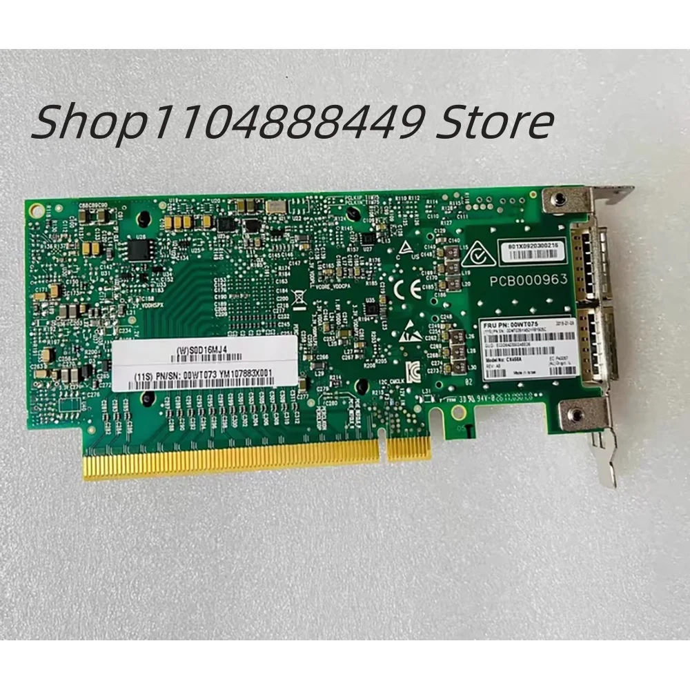 MCX456A-ECAT 100G 10 جيجابت بطاقة الشبكة 00WT075 CX456A