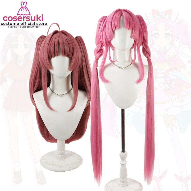アニメヘッドウェアスター探偵プリキュア小林美久るキュアミスティックコスプレウィッグハロウィンヘッドギア