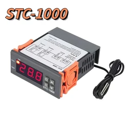 STC-1000 STC 1000 LED termostato digitale per incubatore regolatore di temperatura termoregolatore relè riscaldamento raffreddamento 12V 24V 220V