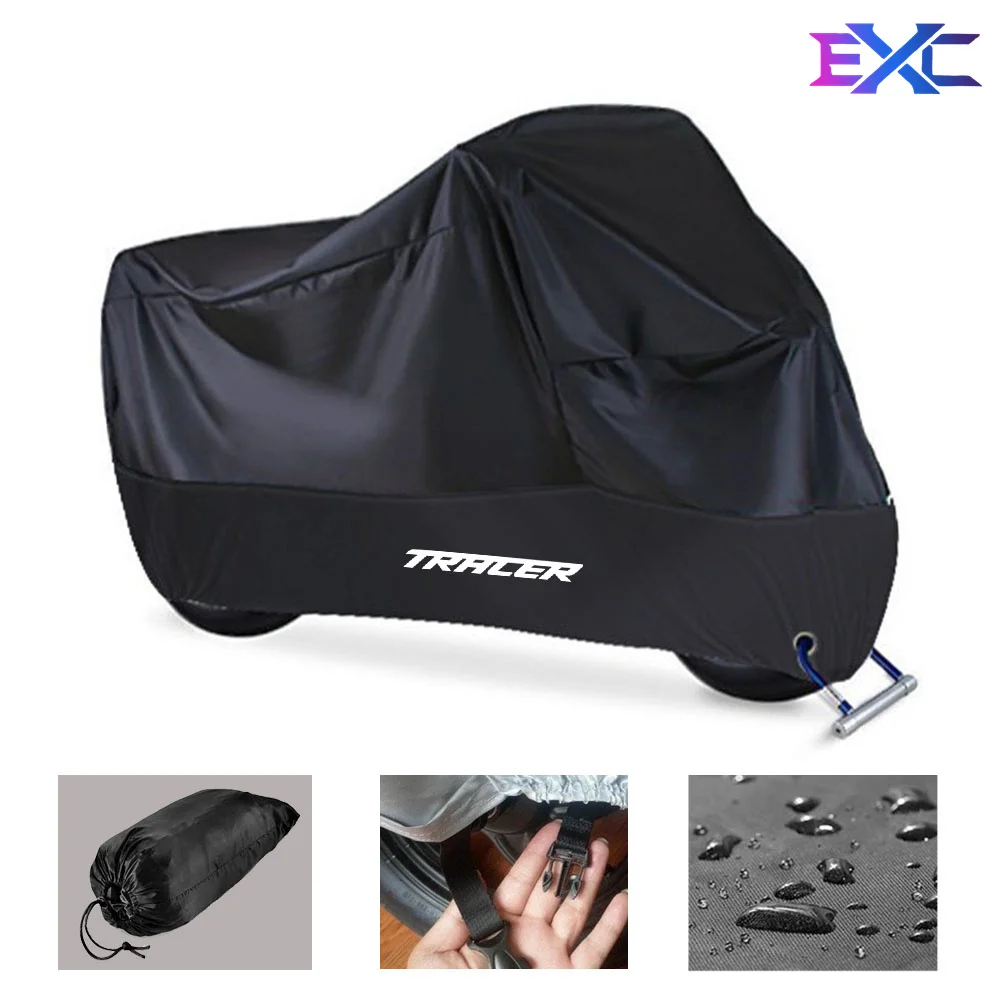 Voor Yamaha Tracer 700 900 155 Tracer 7 9 Gt Waterdichte Motorfiets Cover Outdoor Uv Bescherming Stofdichte Regenhoezen Accessoires