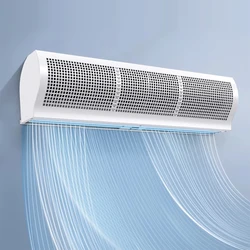 Controle remoto Air Curtain Machine, Mudo para Shopping, Comercial, 0.9 m, 1.2 m, 1.5 m, 1.8 m, 2 m