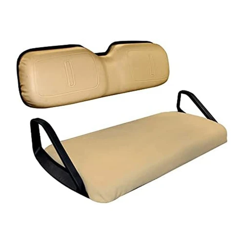 1 Juego de cubierta inferior y respaldo del asiento delantero color canela para carrito de golf para 1994-2014 71602-G04, 71753-G04-ABJQ