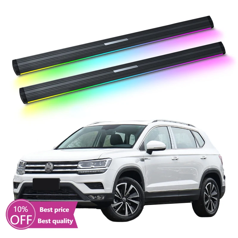 

Cc CarAutomatic Electric Power Side Step Running Board Led Light for Volkswagen for VW Tharu 2019+
