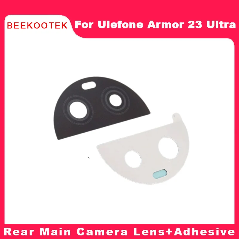 

Оригинальный Ulefone Armor 23 ультразадний объектив для камеры Задняя крышка объектива камеры стеклянная крышка с клеем для Ulefone Armor 23 ультра телефона