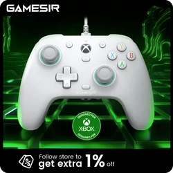 GameSir-Gamepad G7 SE para Xbox, mando con cable para Xbox Series X, Xbox Series S, Xbox One, con Joystick de efecto Hall