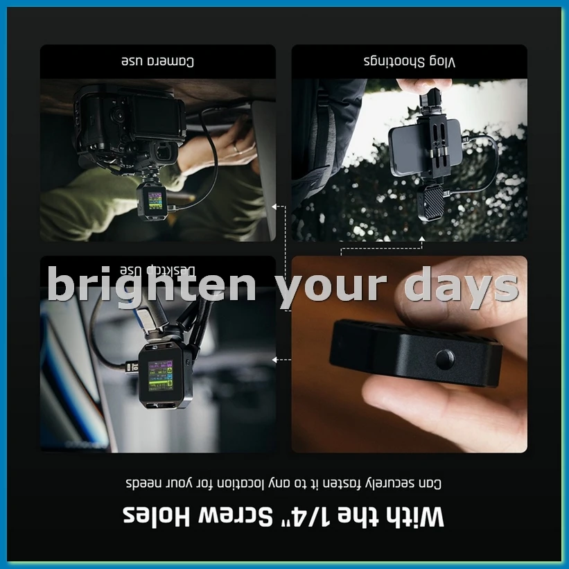 

Pocket 2230 M.2 NVMe SSD Enclosure with 1/4inch Screw Holes LCD Display USB Type-C 3.2 Gen2 10Gbps Photography Edition B-VVNB