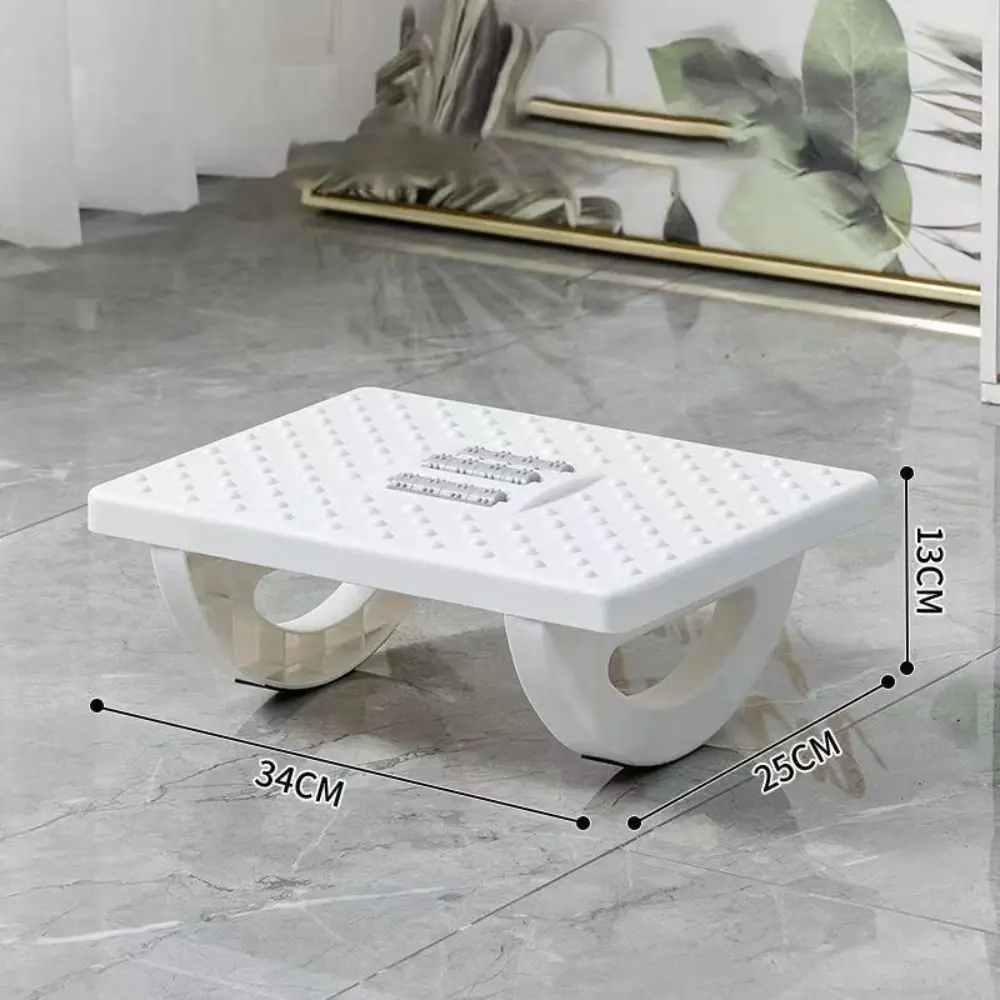 180 Degree Swing Foot Massage Stool High Quality Plastic Footrest Foot Pedal Portable Ergonomic Foot Resting Stool